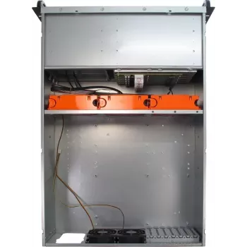 Caixa de servidor Inter-Tech IPC 4U-4410 Rack preto