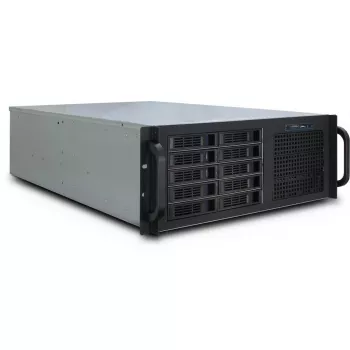Caixa de servidor Inter-Tech IPC 4U-4410 Rack preto