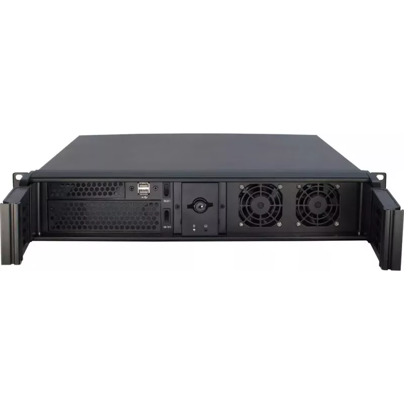 Caixa de servidor Inter-Tech 2U-2098-SK Rack preto