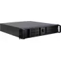Caixa de servidor Inter-Tech 2U-2098-SK Rack preto