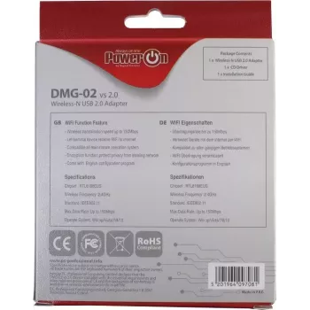 Adaptador Wi-Fi Inter-Tech DMG-02