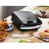 Máquina de sanduíches Tefal Snack Collection SW852D 700 W preto, aço inoxidável