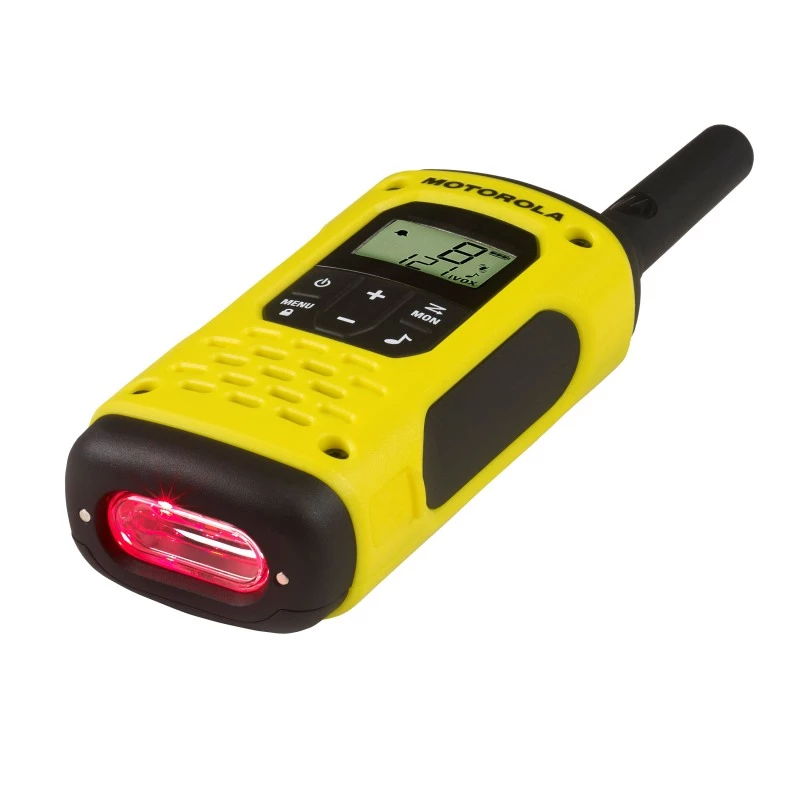 Rádio Motorola Talkabout T92 H2O 16 canais 446,00625 - 446,19375 MHz preto, amarelo