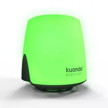 Luz de sinalização LED alimentada por USB Kuando Busylight UC Omega — indicador LED para chamada/presença, modelo 1710609