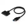 Cabo SATA para USB StarTech.com com UASP, preto, 6 Gbit/s, CE, FCC, 0 – 60 °C, -10 – 70 °C, 49 mm