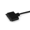 Cabo SATA para USB StarTech.com com UASP, preto, 6 Gbit/s, CE, FCC, 0 – 60 °C, -10 – 70 °C, 49 mm