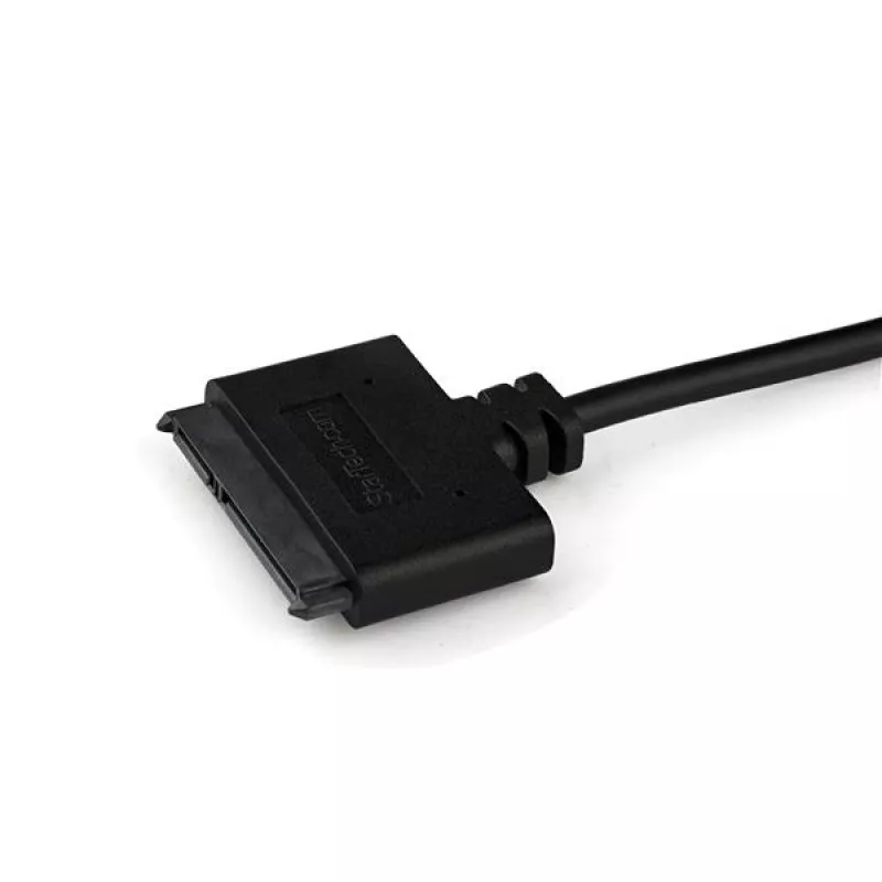 Cabo SATA para USB StarTech.com com UASP, preto, 6 Gbit/s, CE, FCC, 0 – 60 °C, -10 – 70 °C, 49 mm