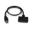 Cabo SATA para USB StarTech.com com UASP, preto, 6 Gbit/s, CE, FCC, 0 – 60 °C, -10 – 70 °C, 49 mm