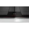 Placa Siemens EX845LYC1E preto, aço inoxidável placa de indução de encastrar 4 zonas