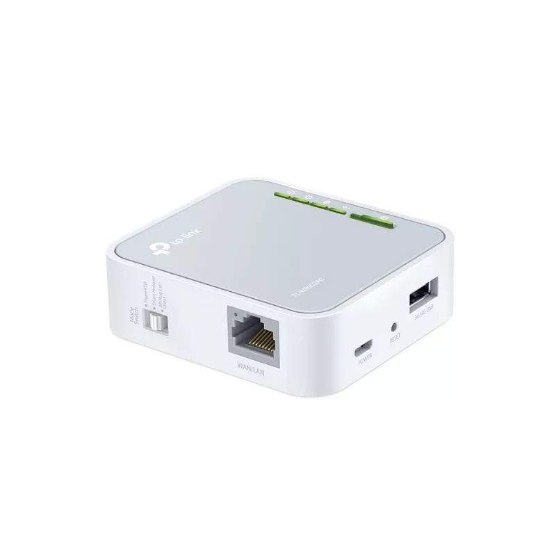 Router Wi-Fi TP-Link TL-WR902AC Fast Ethernet Dual-Band (2,4 GHz / 5 GHz) 4G branco