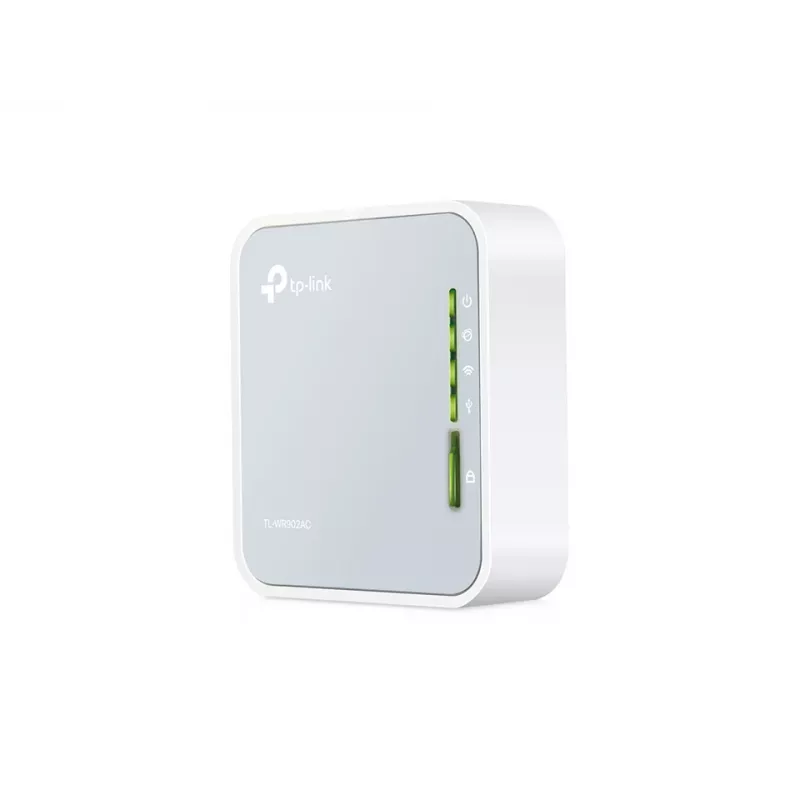 Router Wi-Fi TP-Link TL-WR902AC Fast Ethernet Dual-Band (2,4 GHz / 5 GHz) 4G branco