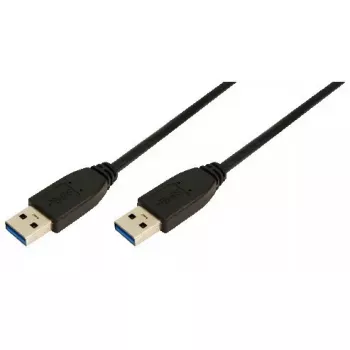 Cabo USB LogiLink CU0038 USB 3.2 Gen 1 1 m preto