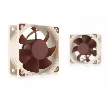 Ventoinha Noctua NF-A6x25 PWM 60 mm, 12 V, 550–3000 RPM, 29,2 m³/h, 19,3 dB