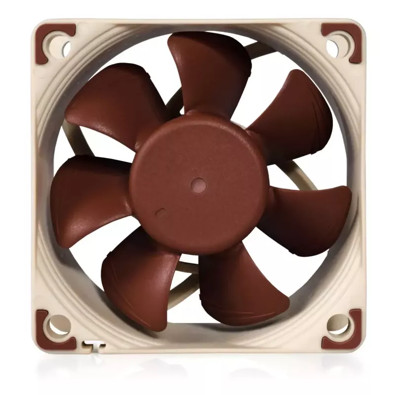 Ventoinha Noctua NF-A6x25 PWM 60 mm, 12 V, 550–3000 RPM, 29,2 m³/h, 19,3 dB