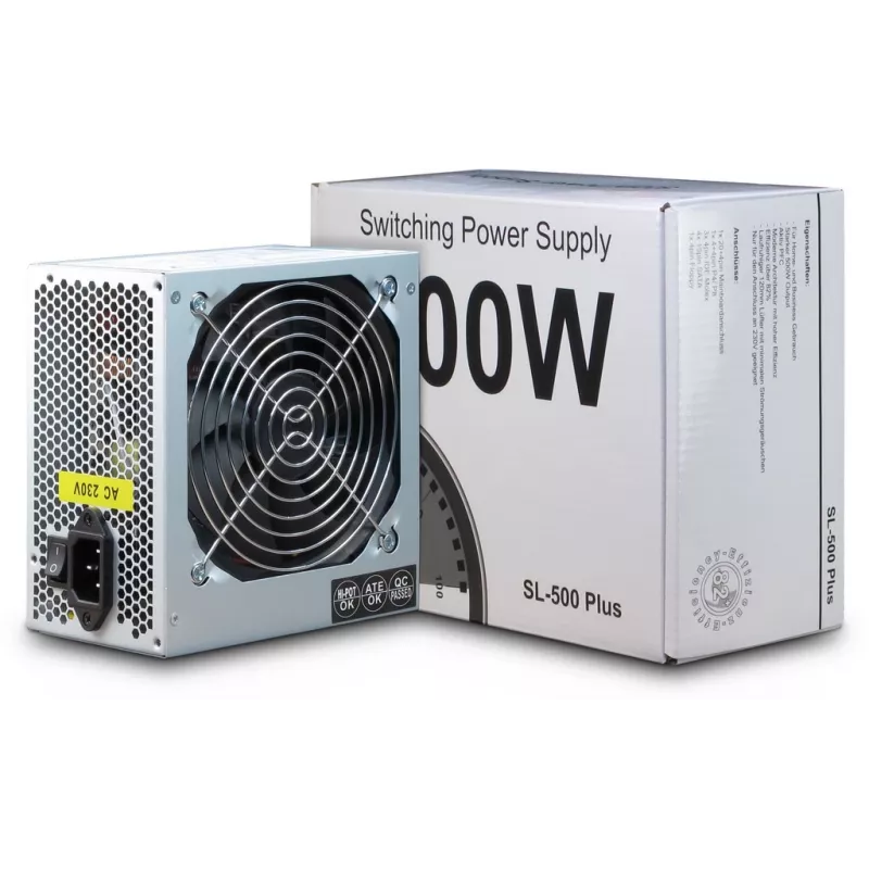 Fonte de alimentação INTER-TECH SL-500 Plus 500W ATX
