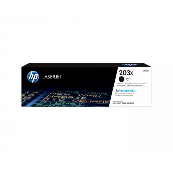 Cartucho de toner HP 203X preto de alto rendimento original LaserJet