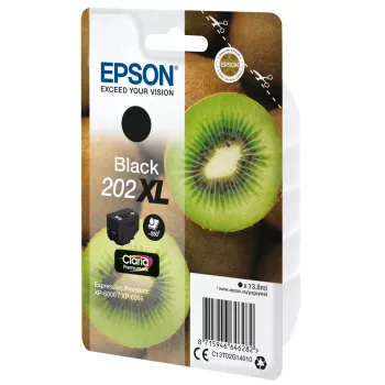 Tinta Epson Kiwi embalagem individual preto 202XL Claria Premium