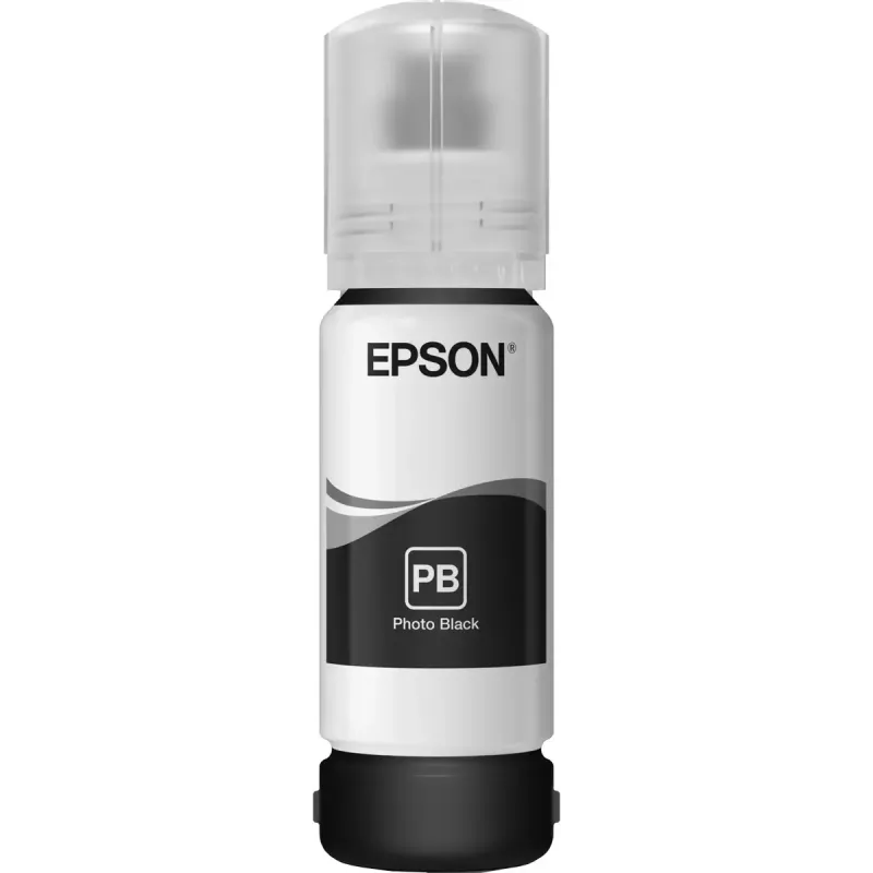 Frasco de tinta Epson EcoTank Photo 106 preto