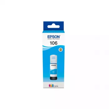 Frasco de tinta Epson EcoTank 106 ciano