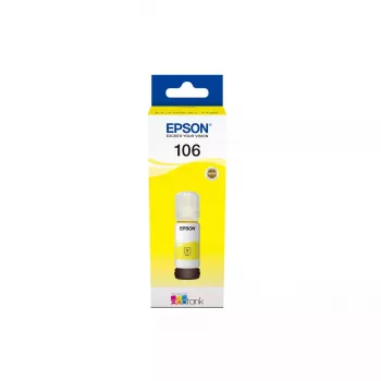 Frasco de tinta Epson 106 EcoTank amarelo