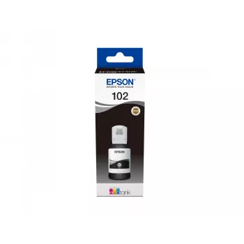 Frasco de tinta Epson 102 EcoTank pigmentado preto