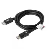 Club 3D CAC-2068 cabo DisplayPort 1.4, HBR3, 32,4 Gbps, 8K60Hz, M/M, 2 m, preto