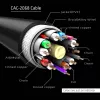 Club 3D CAC-2068 cabo DisplayPort 1.4, HBR3, 32,4 Gbps, 8K60Hz, M/M, 2 m, preto