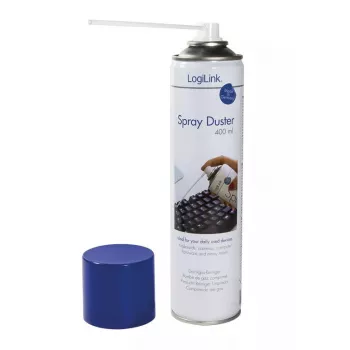 Spray de ar comprimido LOGILINK 072074 — para eletrónica e teclados, lata compacta