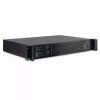 Caixa de servidor Inter-Tech 1.5U-1528L rack preto