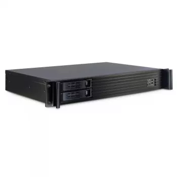 Caixa de servidor Inter-Tech 1.5U-1528L rack preto