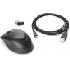 Rato HP Wireless Premium, ambidestro, laser, RF Wireless, 1200 DPI, preto