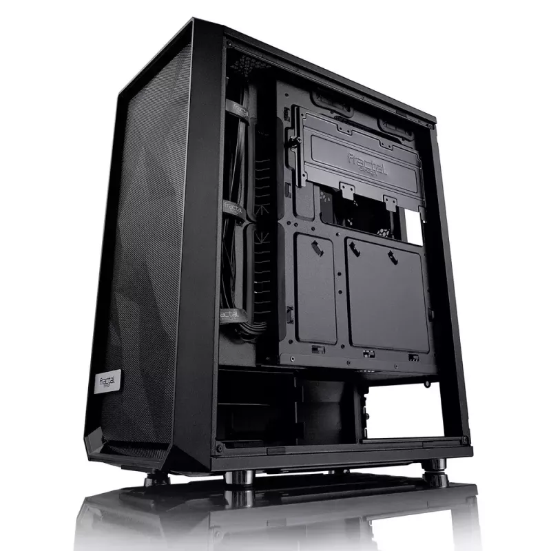 Caixa de PC Fractal Design Meshify C Midi Tower preto