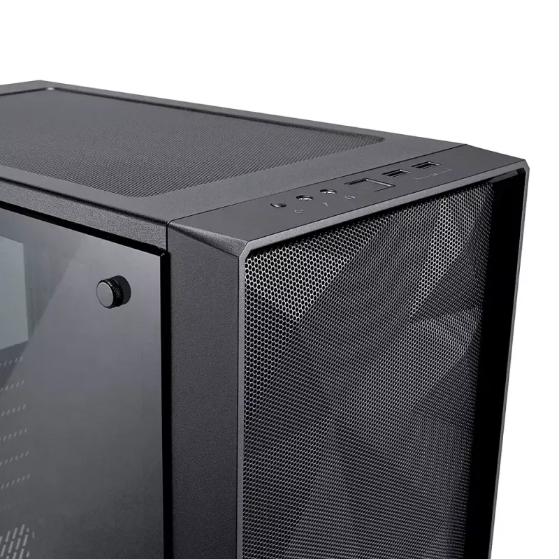 Caixa de PC Fractal Design Meshify C Midi Tower preto