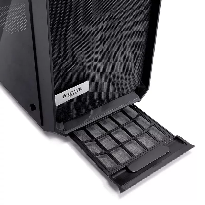 Caixa de PC Fractal Design Meshify C Midi Tower preto