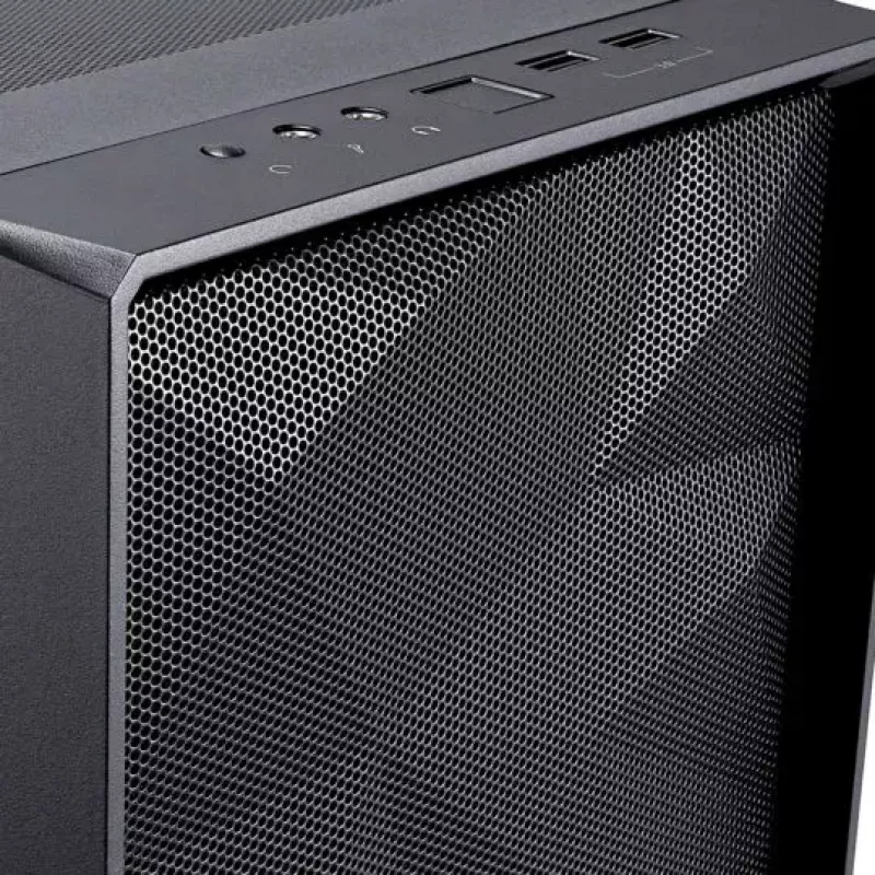 Caixa de PC Fractal Design Meshify C Midi Tower preto