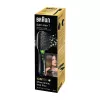 Escova de cabelo Paddle BRAUN BR710 para adulto, preto e verde, 175 g