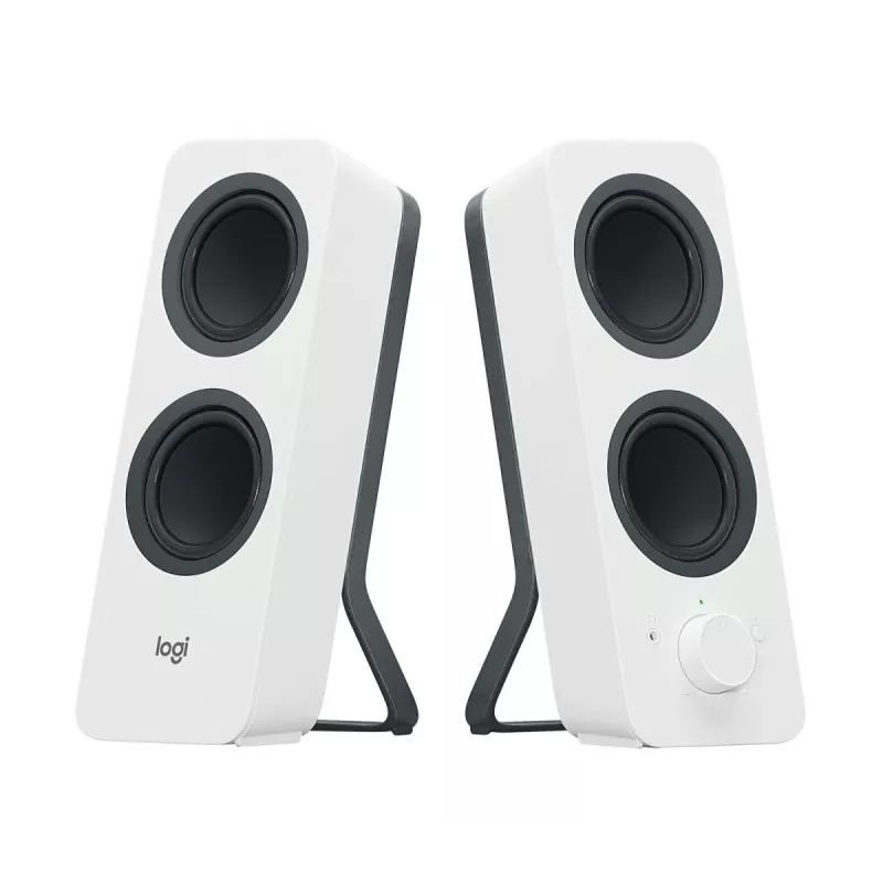 Altifalante de computador LOGITECH Z207 Bluetooth, branco quebrado