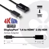 Adaptador ativo DisplayPort 1.4 para HDMI 2.0b CLUB3D CAC-1080