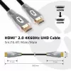 Cabo CLUB3D HDMI 2.0 4K60Hz UHD 5m/16.4ft