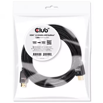 Cabo CLUB3D HDMI 2.0 4K60Hz RedMere 15m/49,2ft