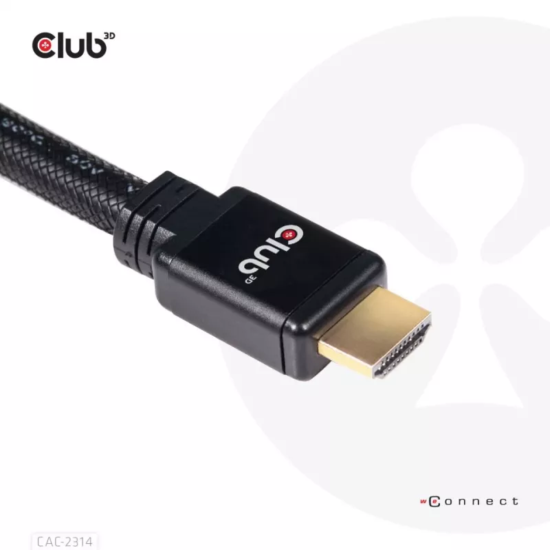 Cabo CLUB3D HDMI 2.0 4K60Hz RedMere 15m/49,2ft