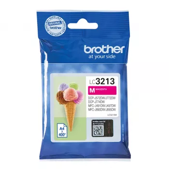 Brother LC3213M Cartucho de tinta, 1 unid., original, alto rendimento (XL), magenta