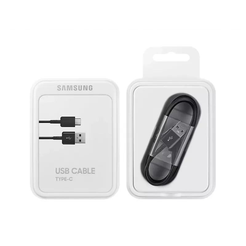 Cabo USB Samsung EP-DG930 1.5m USB A para USB C preto