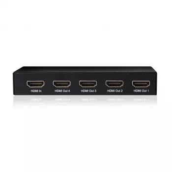 CLUB3D HDMI™ 4K@60Hz UHD Splitter alimentação AC 4 portas