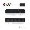 CLUB3D HDMI™ 4K@60Hz UHD Splitter alimentação AC 4 portas