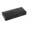 CLUB3D HDMI™ 4K@60Hz UHD Splitter alimentação AC 4 portas
