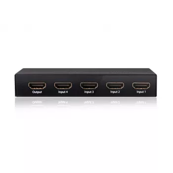 CLUB3D HDMI™ 2.0 UHD 4K60Hz SwitchBox 4 portas com comando IR