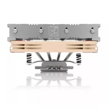 Dissipador de CPU Noctua NH-L12S — dissipador low-profile, ventoinha de 120 mm, PWM, 12 V, máx. 1850 U/min, 94,2 m³/h fluxo de ar, sockets compatíveis LGA1700/1200/115x/1156 e AM4/AM5