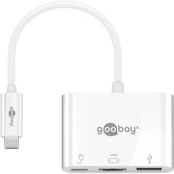 Adaptador multiportas USB-C Goobay 62104