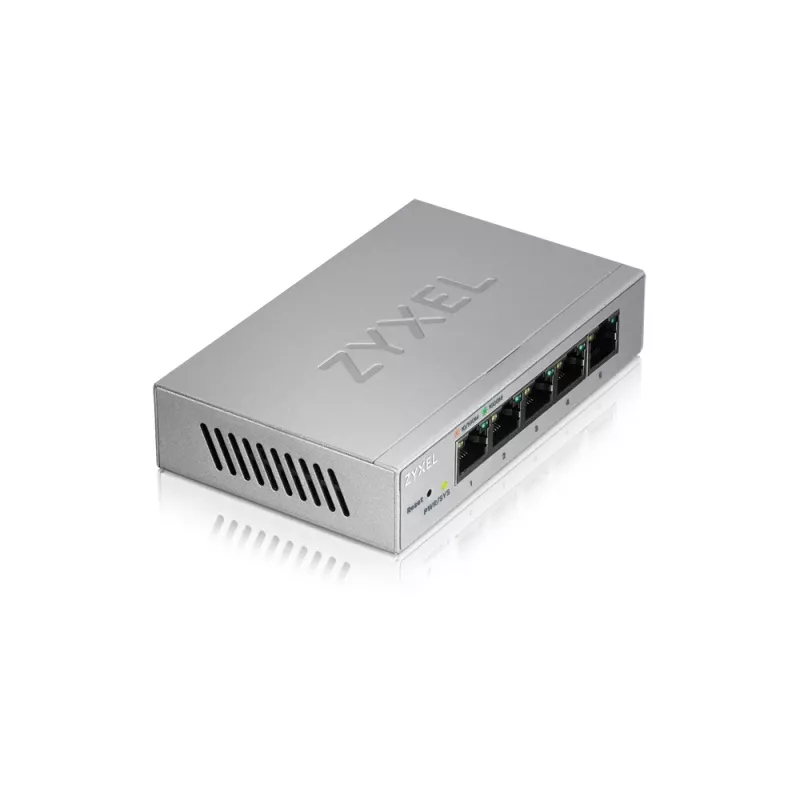 Zyxel GS1200-5 Managed Gigabit Ethernet (10/100/1000) prateado